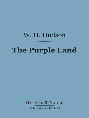 cover image of The Purple Land (Barnes & Noble Digital Library)